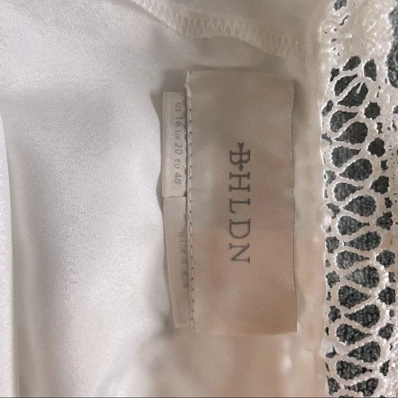 BHLDN Edina dress, ivory, size 16 - Picture 2 of 8